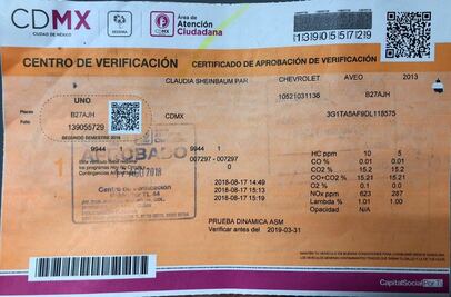 Sedema revira a Sheinbaum; no hubo irregularidad en verificación