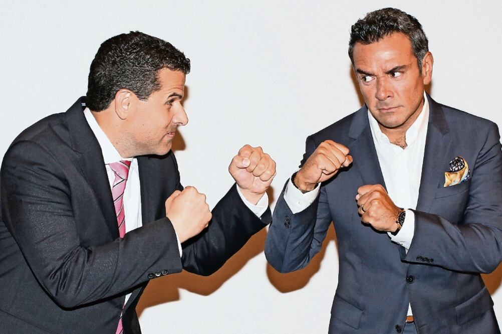 Regil y Héctor Sandarti hablan de Recuerda y gana y El juego de las estrellas (AGUSTÍN SALINAS. EL UNIVERSAL)