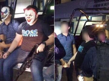 Detienen en Culiacán a “payasos” asaltantes; les imputan cadena de ataques violentos