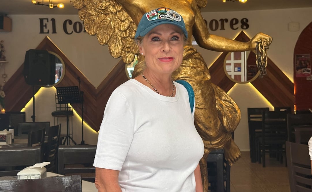 La actriz estuvo durante el final de grabaciones de la novela "Corazón de oro". Foto: César Olivares/ EL UNIVERSAL.