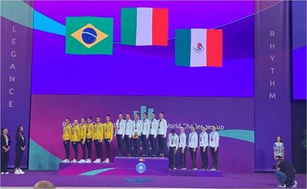 Equipo mexicano de Gimnasia Rítmica gana bronce en la Copa del Mundo de Rumania