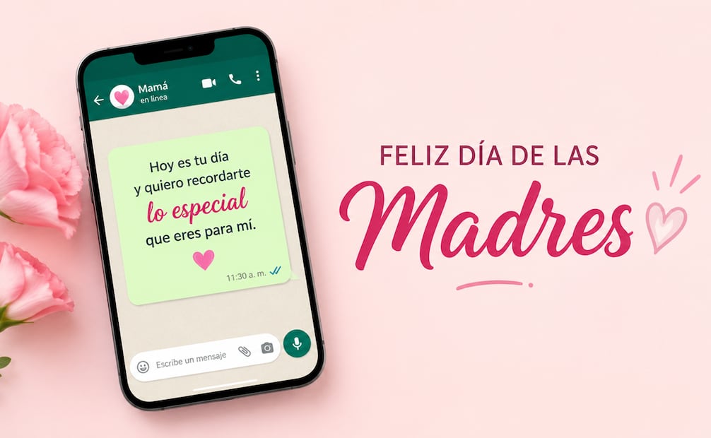 WhatsApp puede ayudarte a expresar tu amor por mamá este 10 de mayo. Foto: Imagen generada con IA