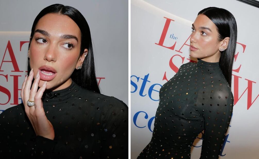 Un maquillaje en tonos suaves, como el de Dua Lipa, puede ser festivo. Foto: Instagram @dualipa