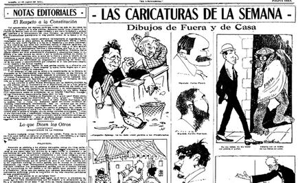 100 Years of Cartoons in El Universal to be exhibited in Washington