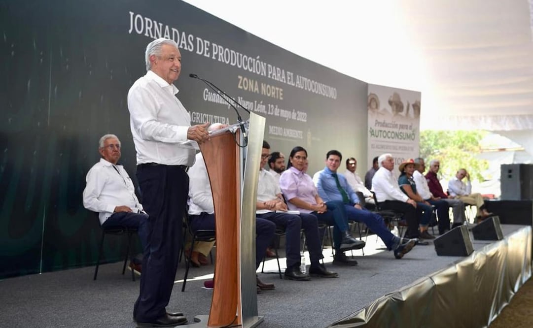 López Obrador arrancó la campaña de Producción para el Autoconsumo. Foto: Presidencia 