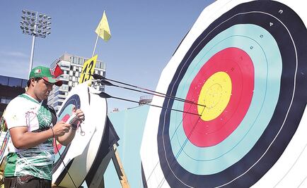 Tri varonil de tiro con arco no clasifica a JO