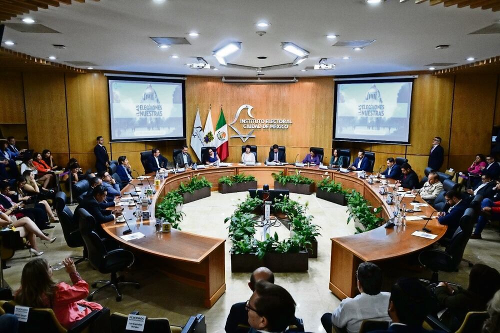 Este domingo, el Consejo General del Instituto Electoral de la Ciudad de México (IECM) declaró el inicio formal del Proceso Electoral Local Ordinario 2023-2024. Foto: Especial
