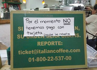 Reportan fallas en terminales bancarias