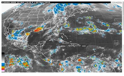 Prevalece pronóstico de lluvias en el Valle de México
