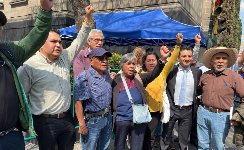 Ejidatarios de San Salvador Atenco. Foto: Especial