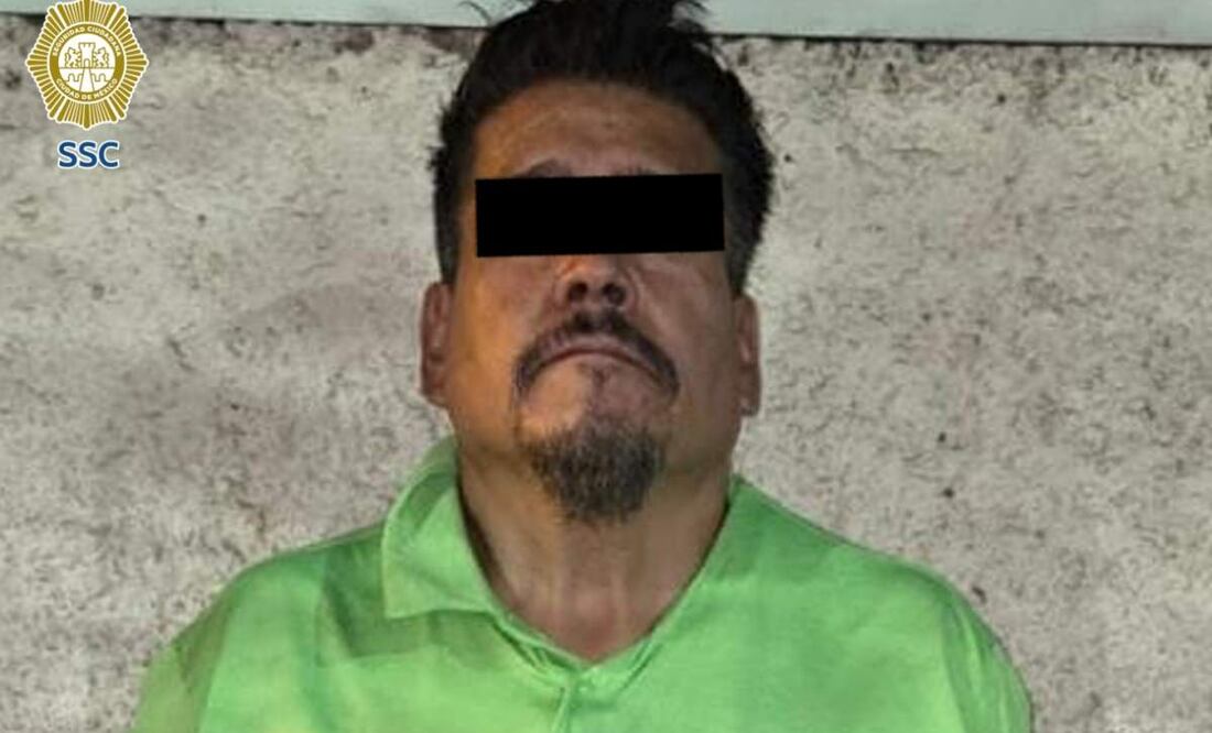 Detienen a hombre por doble homicidio de trabajadores de la salud asesinados el pasado jueves en la alcaldía Cuauhtémoc de la CDMX (01/03/2025). Foto: Especial