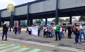 Buscadoras bloquean Calzada de Tlalpan antes del México vs Ecuador; denuncian agresiones de policías capitalinos