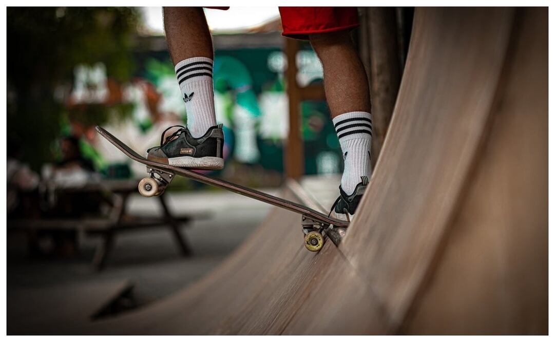 En PARCUR hay instalaciones para los amantes de las patinetas. Foto: Pixabay