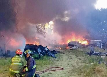 Continúan activos 4 de 32 incendios de ayer en Edomex