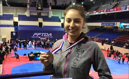 Bronce para Daniela Souza en el Abierto de París en Taekwondo