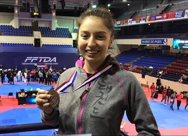 Bronce para Daniela Souza en el Abierto de París en Taekwondo