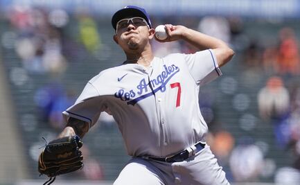 Julio Urías brilla con los Dodgers en juego ante los Giants