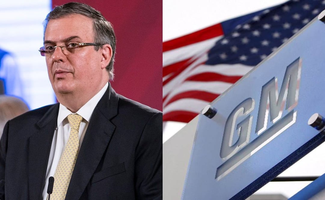Ebrard asegura que General Motors no se irá de México; automotriz aprovechará capacidades en EU. Foto: Especial