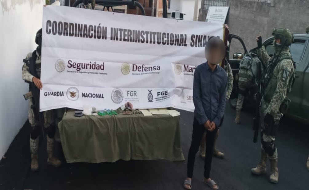 Aseguran drogas, armas y químicos en operativos en la capital. Foto: Especial