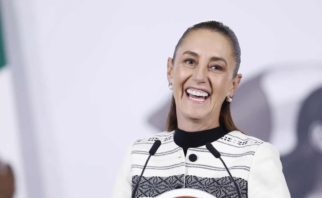 Conferencia matutina de la presidenta Claudia Sheinbaum Pardo en Palacio Nacional el 3 de febrero de 2026. Foto: EFE