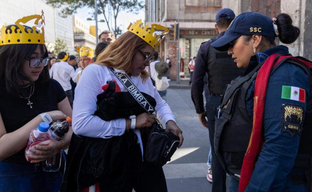 Concierto de Shakira en el Zócalo es vigilado por más de tres mil policías (01/03/2026). Foto: Hugo Salvador / EL UNIVERSAL