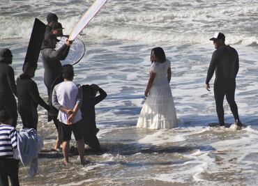 Yalitza Aparicio aparece en Tijuana y es aclamada