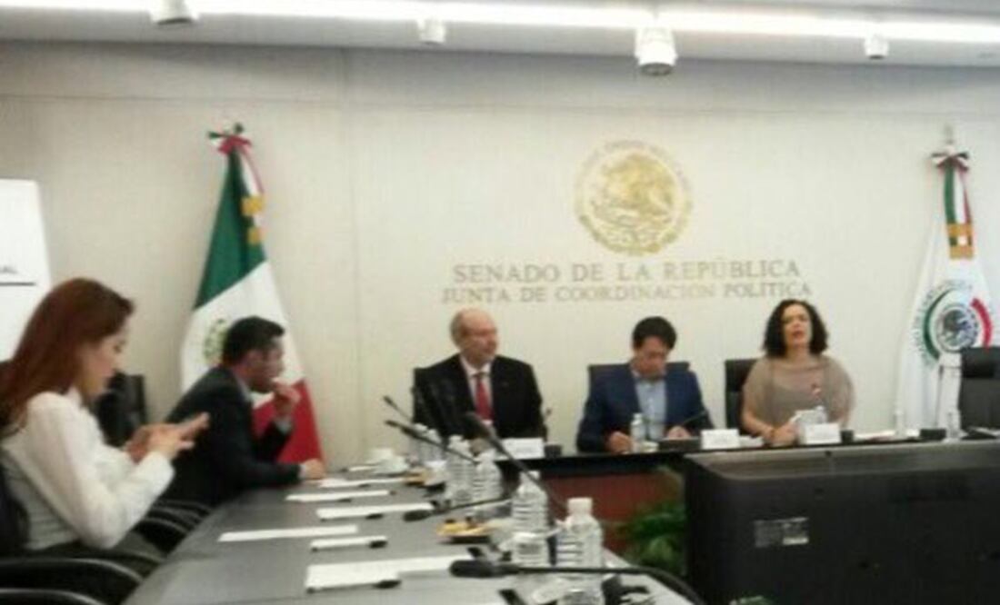 Guillermo Calderón durante su comparecencia. Foto: Especial