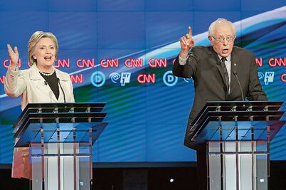 Clinton y Sanders, en guerra por atraer electores en NY 