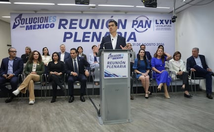 PAN anuncia asambleas informativas contra la 4T; "una cifra en el pizarrón de Palacio no cambia lo que vive una familia"