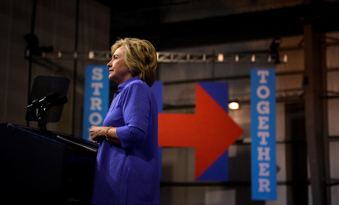 La candidata demócrata a la Casa Blanca Hillary Clinton (Foto: Reuters)