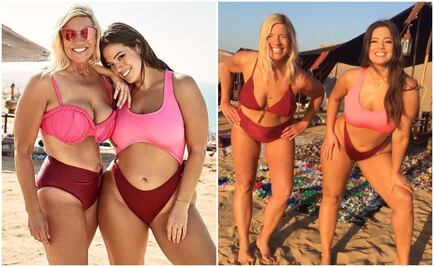 Ashley Graham y su madre muestran sus curvas en bikini