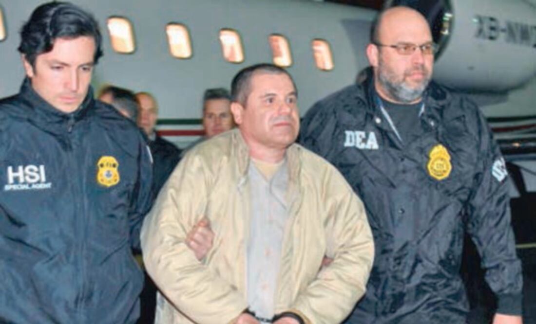 Joaquín El Chapo Guzmán todavía tendrá que enfrentar ocho delitos de fabricación, importación y distribución de cocaína, entre otros. (ARCHIVO EL UNIVERSAL)