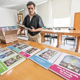 Murales, portadas de libros de texto