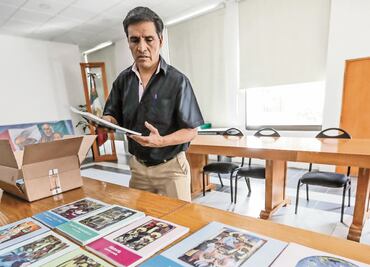 Murales, portadas de libros de texto