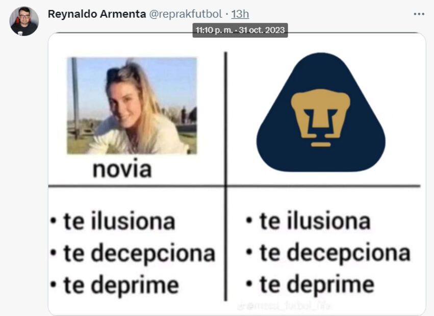 Los mejores memes del empate de Pumas y León