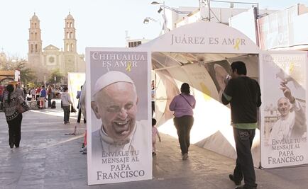 La gente de Juárez espera ver aunque sea un segundo al Papa