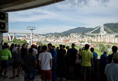 Dañado y costoso, así era el puente "enfermo" que se derrumbó en Génova, Italia