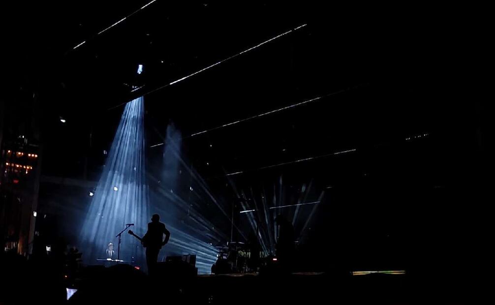 Así se vive Interpol en el Zócalo capitalino. Foto: Berenice Martínez/ EL UNIVERSAL