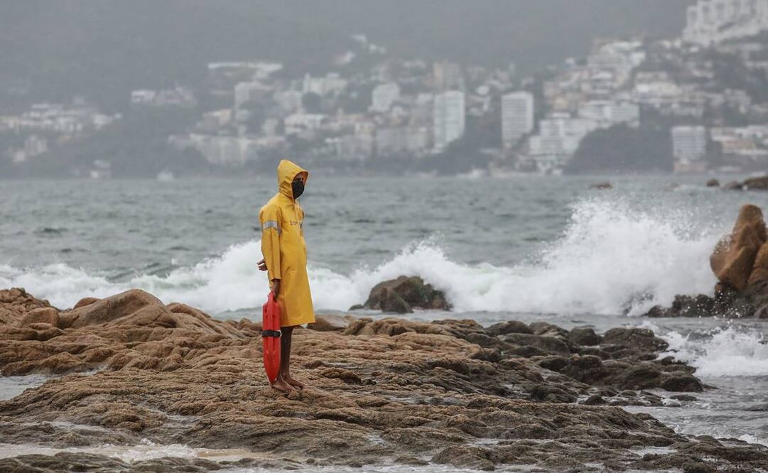 La tormenta tropical “Dolores” se mueve hacia el noroeste a 11 kilómetros por hora . Foto: EFE