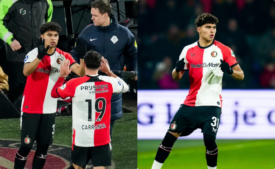 Stéphano Carrillo debuta con el Feyenoord - Foto: @Feyenoord en Instagram