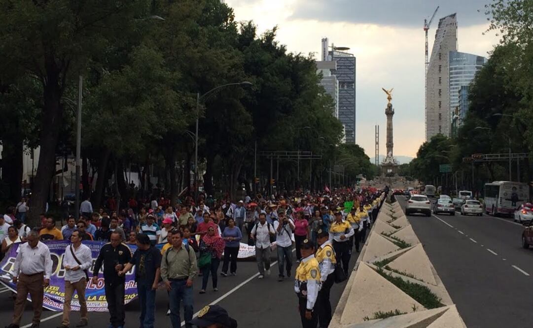 Alista CNTE marcha para el próximo domingo en la CDMX