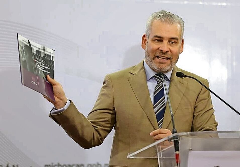 El gobernador de Michoacán reconoció la determinación de la SCJN para que autogobiernos indígenas de Michoacán ejerzan su presupuesto. Foto: Especial