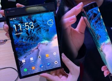 Conoce a FlexPai, el primer teléfono plegable
