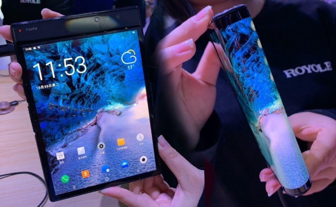 Cuando no está doblado, FlexPai es capaz de manejar apps a pantalla partida y multitarea, aunque la compañía no especifica qué limitaciones tiene cuando se pliega