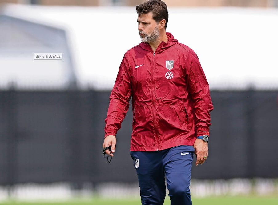 Mauricio Pochettino dirige a la Selección de Fútbol de Estados Unidos (EU). Foto: Archivo