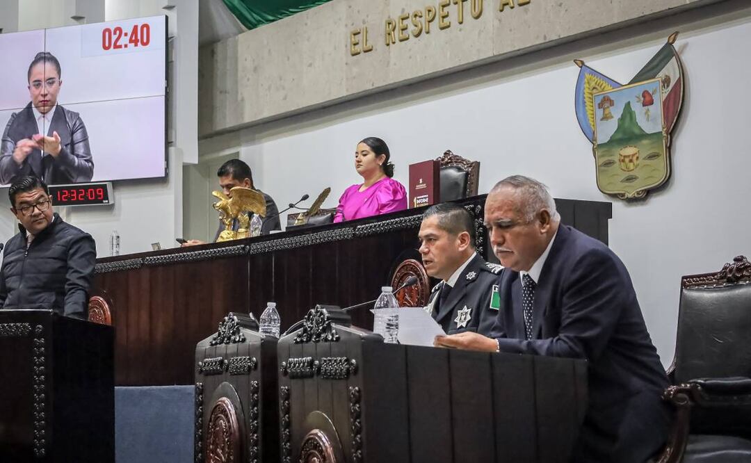 Así lo aseguró a los integrantes de la LXV legislatura, Salvador Cruz Neri, titular de la Secretaría de Seguridad Pública de Hidalgo (SSPH) Foto: Especial/El Universal