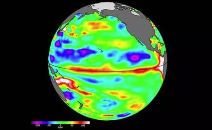 NASA detecta las primeras señales del fenómeno de 'El Niño' desde el espacio