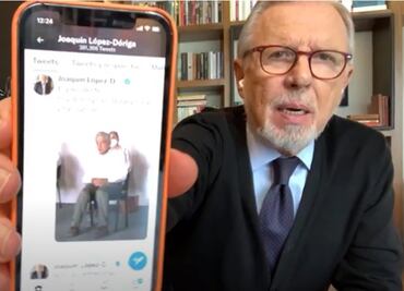 López-Dóriga responde a AMLO por mención en la mañanera de foto “chocheando”