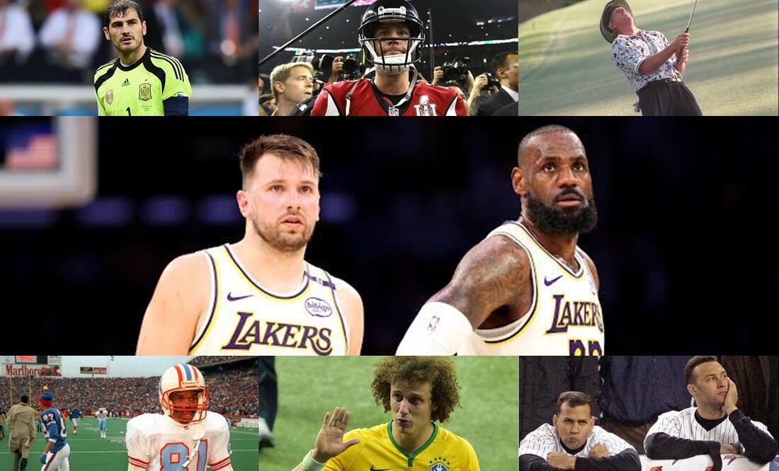 LeBron James y Luka Doncic protagonizaron el fracaso deportivo más reciente | FOTO: Especial