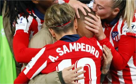 Así fue el regreso de Virginia Torrecilla, futbolista del 'Atleti' que venció al cáncer